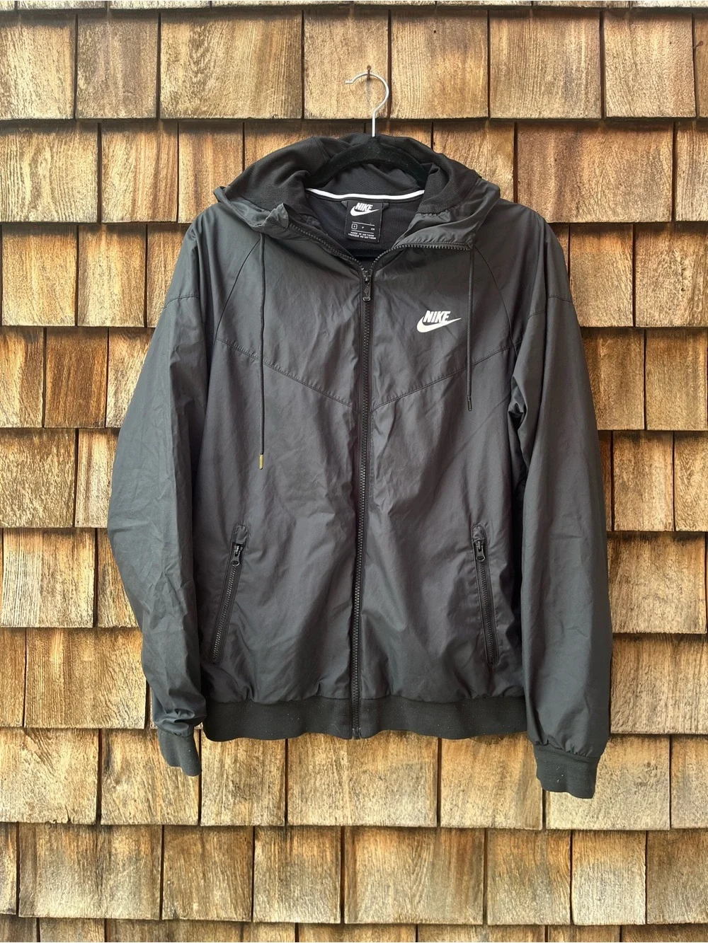Nike Hooded Zip Up Windbreaker